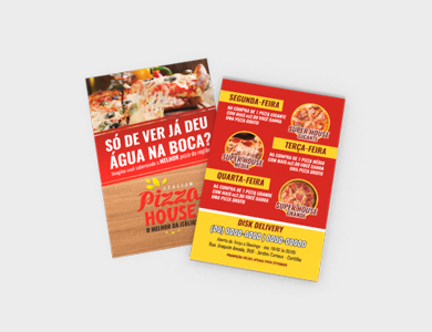 Folder Couchê 300g Verniz Total Frente 45x15cm - 4x1 - 5000 unid