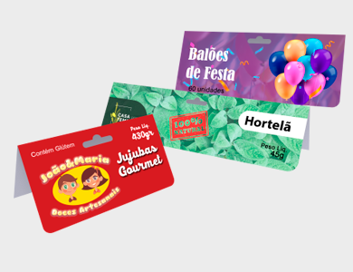 Solapa Supremo 300g Verniz Total Frente 9x10cm  - 4x0 - 5000 unid